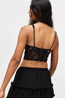 Out From Under Amber Lace Longline Bra