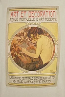 Alphonse Mucha Art Et Decoration Graphic Tee