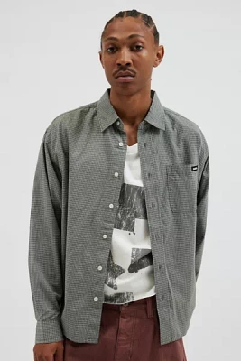 XLARGE Gingham Check Long Sleeve Button-Down Shirt