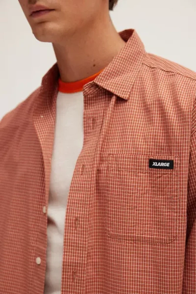 XLARGE Gingham Check Long Sleeve Shirt