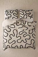 Wiggle Tufted Duvet Cover