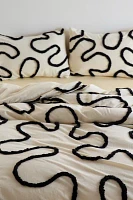 Wiggle Tufted Duvet Cover