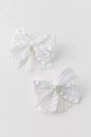 Jasmine Bow Hair Clip Set