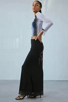 Basic Pleasure Mode Corset Graphic Maxi Skirt