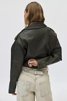 Blank NYC Ride Off Faux Leather Moto Jacket