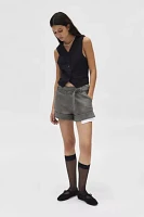 Basic Pleasure Mode Tweedy Belted Short