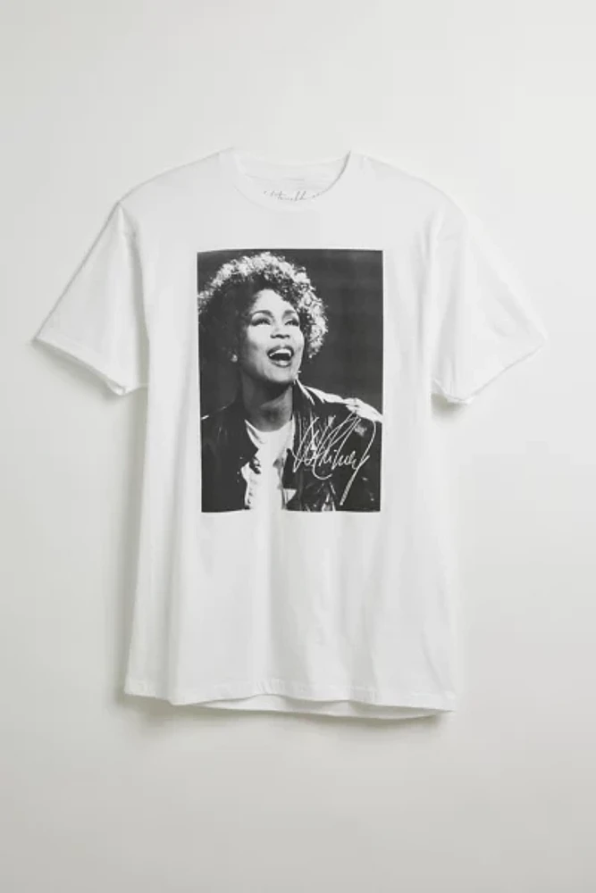 Whitney Houston Photo Graphic Tee