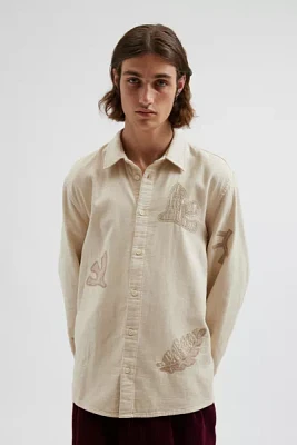 Wax London Trin Long Sleeve Button-Down Shirt