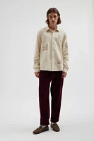 Wax London Trin Long Sleeve Button-Down Shirt