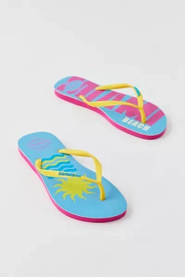 Havaianas Printed Slim Flip Flop Sandal