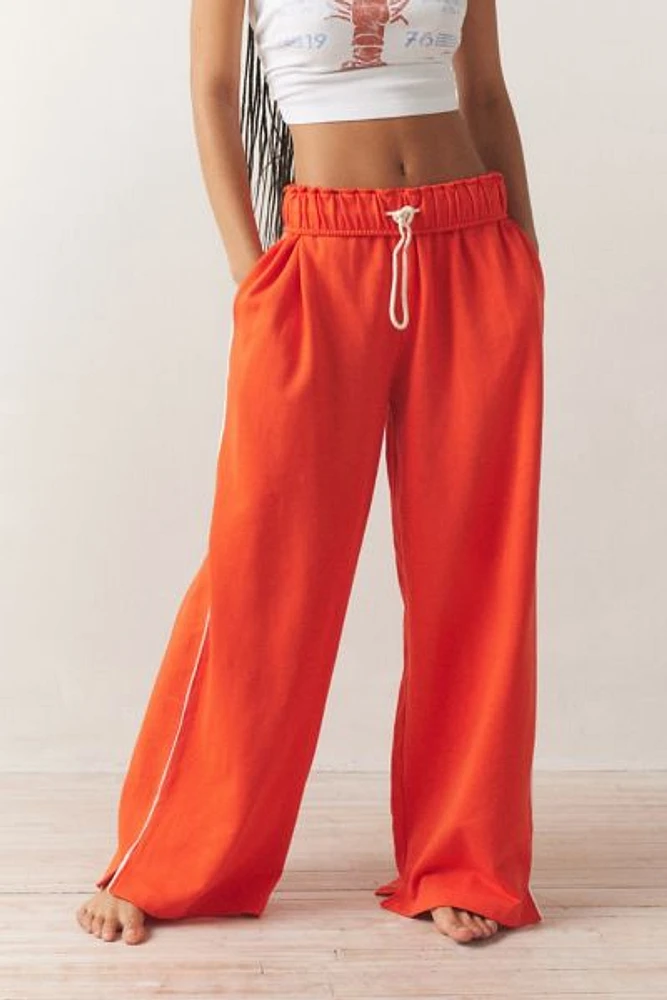 Out From Under Hoxton Piping Wide Leg Sweatpant