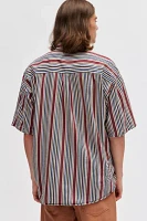 Urban Renewal Vintage Wide Stripe Short Sleeve Shirt