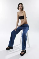 Lioness Top Model Low-Rise Straight Leg Jean