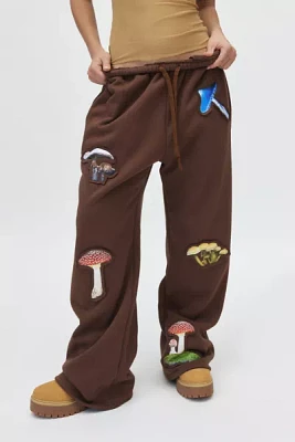 Tyler McGillivary Mushroom Embossed Graphic Sweatpant