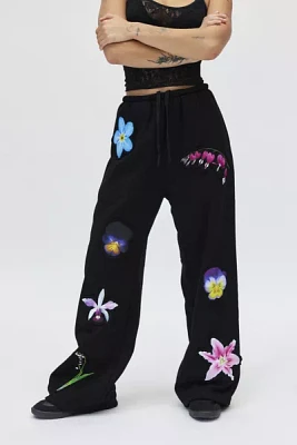 Tyler McGillivary Pansy Embossed Graphic Sweatpant