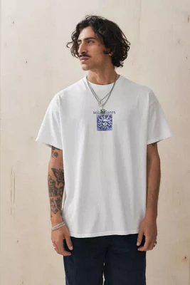 UO White Solar Flares Tee