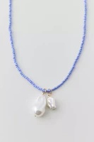 Pearl Pendant Beaded Necklace