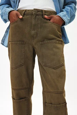 Native Youth Lacy Acid Wash Jean