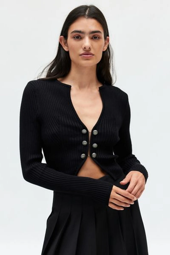 Silence + Noise Janelle Long Sleeve Cardigan