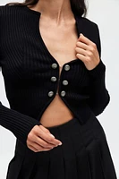 Silence + Noise Janelle Long Sleeve Cardigan