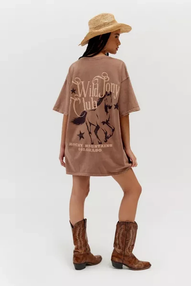 Wild Pony Club T-Shirt Dress