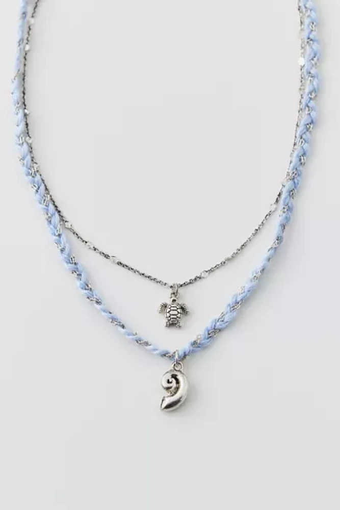 Dylan Shell Charm Layering Necklace