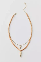 Dylan Shell Charm Layering Necklace