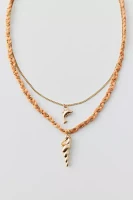 Dylan Shell Charm Layering Necklace