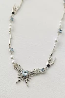 Butterfly Mixed Pearl Necklace