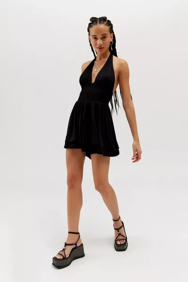 bardot kylen cotton halter midi dress Kylen Poplin Midi Dress main image 1