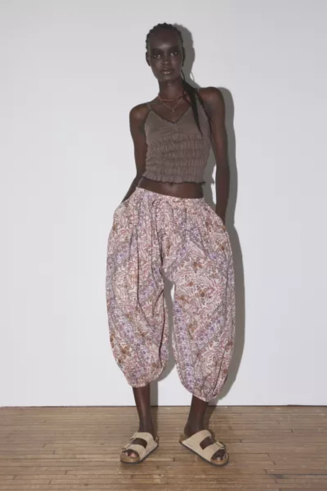 Out From Under Jasmine Printed Balloon Pant