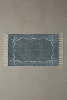 Lacey Bows Brushed Rug