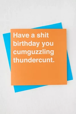 S*** Birthday Card
