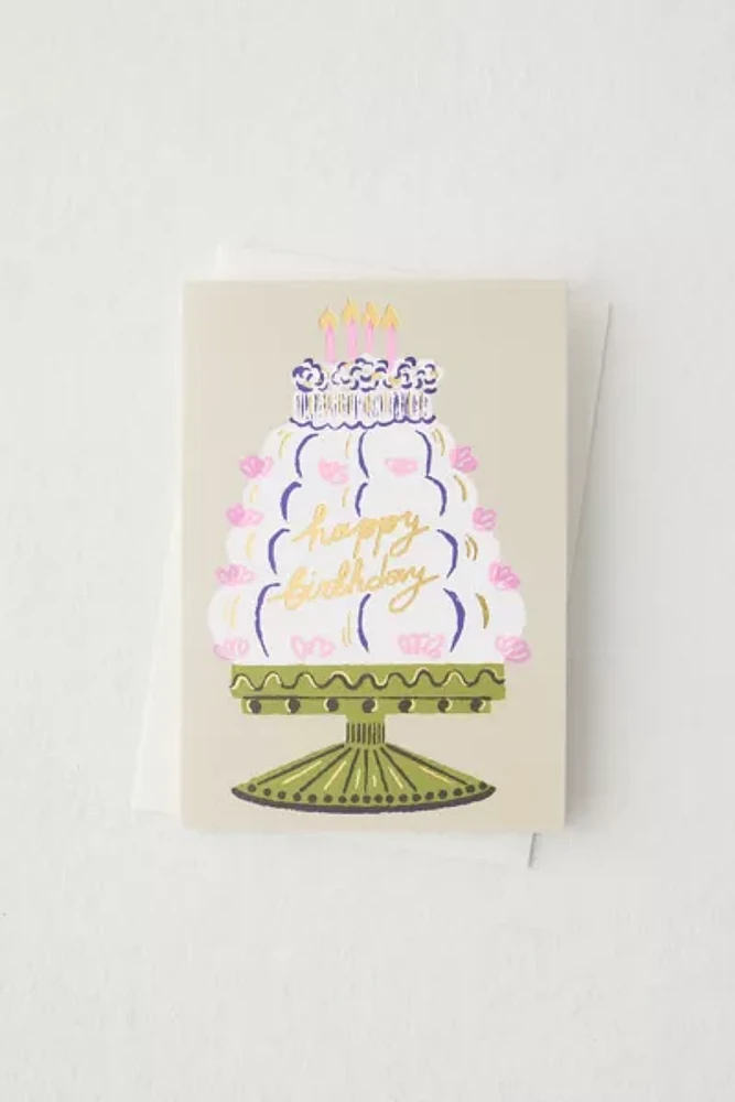 Happy Birthday Cake Birthday Card