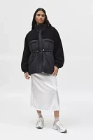 BDG Shelby Mixed Media Puffer Coat