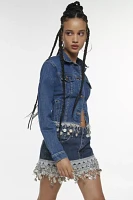 Urban Renewal Remade Coin Trim Denim Jacket