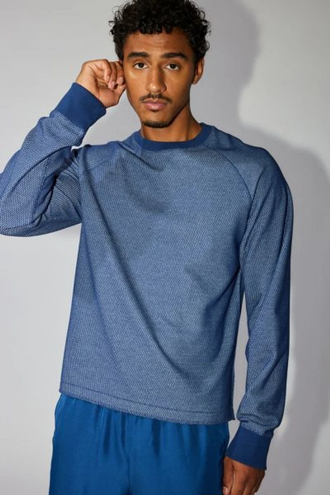 Standard Cloth Foghorn Plated Thermal Long Sleeve Tee