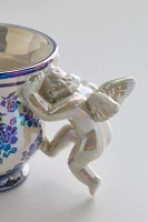 Cherub Iridescent Mug