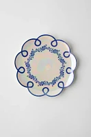 Cherub Scalloped Dinner Plate