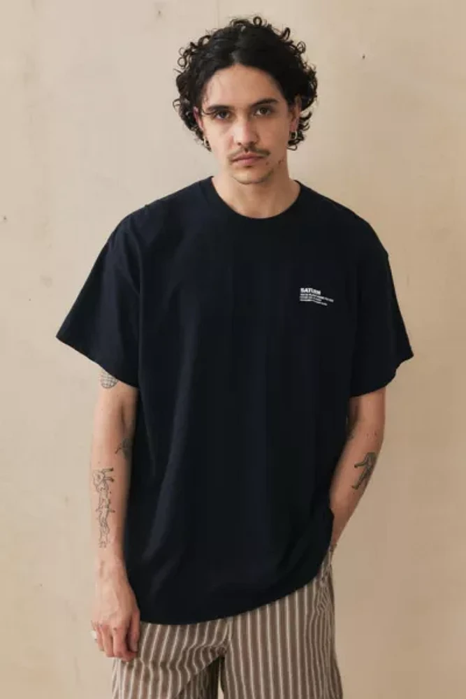 UO Black Saturn Tee