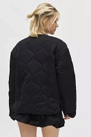 Kimchi Blue Rory Tie-Front Quilted Puffer Jacket