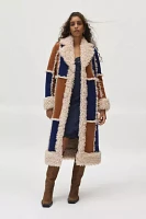 Kimchi Blue Ember Patchwork Coat