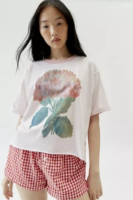 Project Social T Flowers Ringer Tee