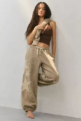 Out From Under Brenda Star Patch Jogger Sweatpant