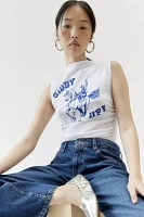 Project Social T Giddy Up Ruched Tank Top