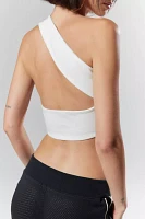 Future State Lipstick Open-Back Cropped Top