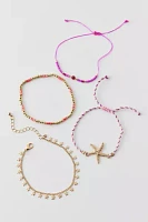 Starfish Beaded Bracelet Set