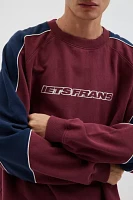 iets frans… Paneled Crew Neck Sweatshirt