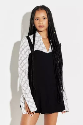 Silence + Noise Garnet Romper