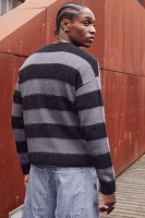 UO You Suck Dog Stripe Knit Sweater